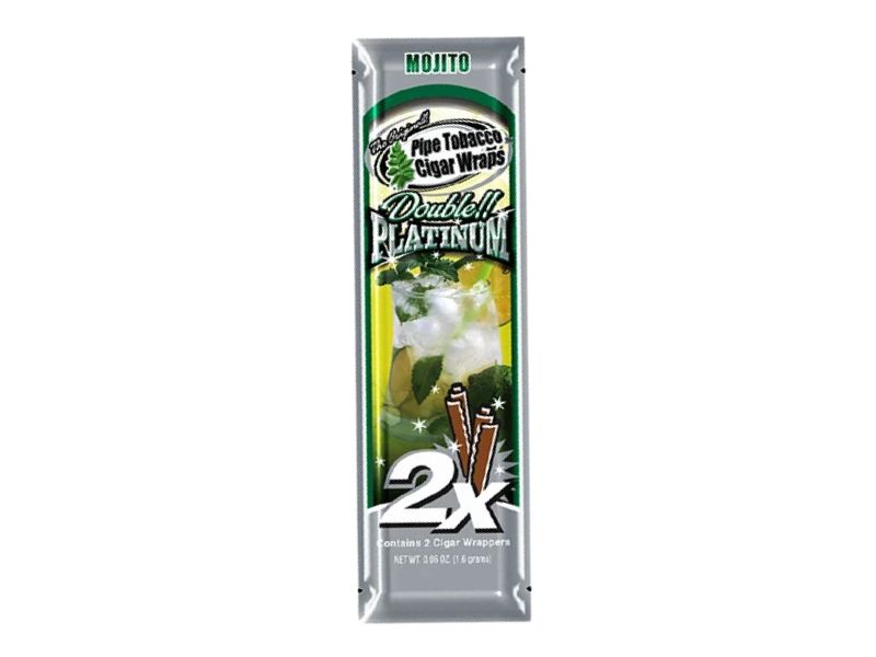 Papel de Tabaco 2u. - Mojito / Blunt Wrap Platinum